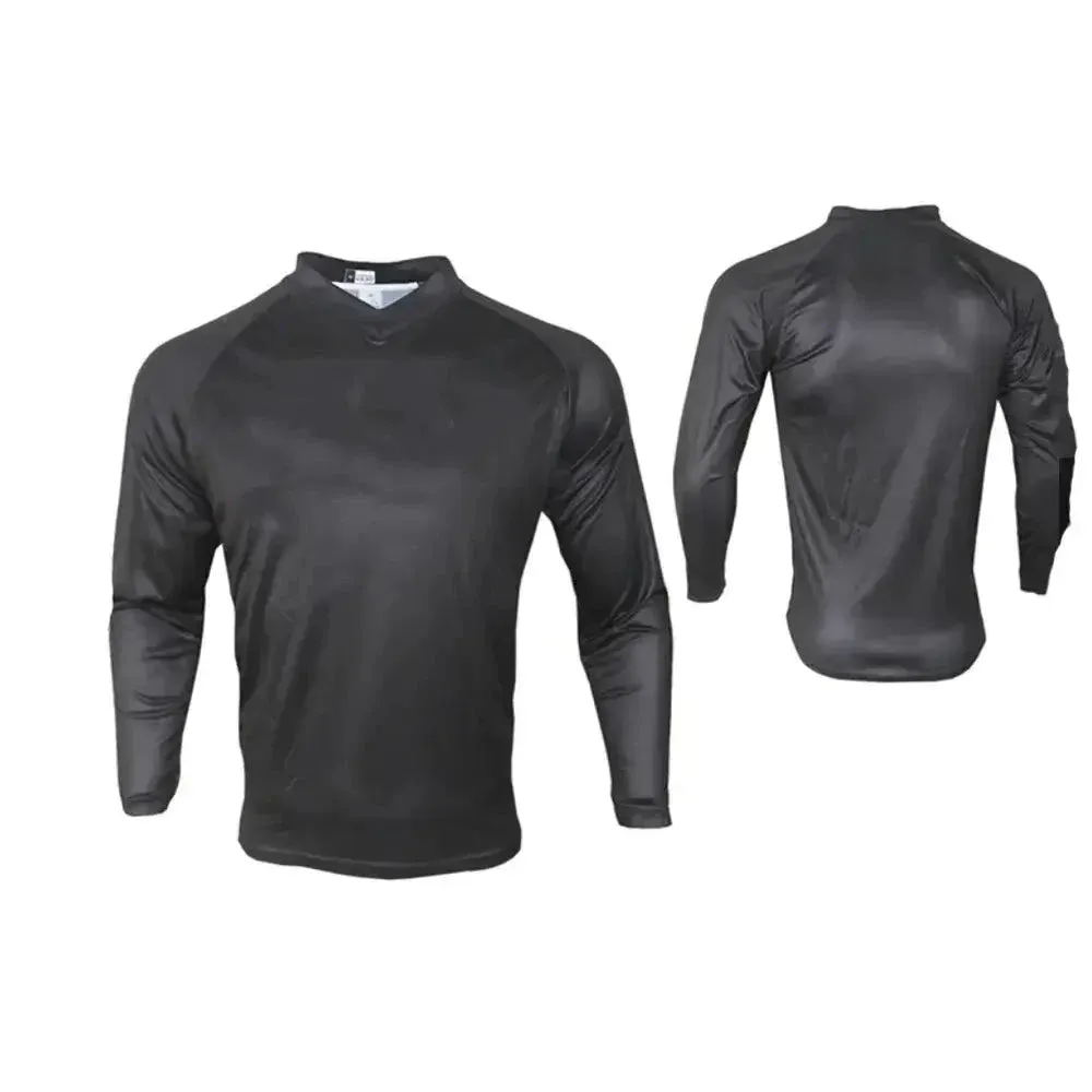 2024 Long Sleeve Fishing Shirts -Black