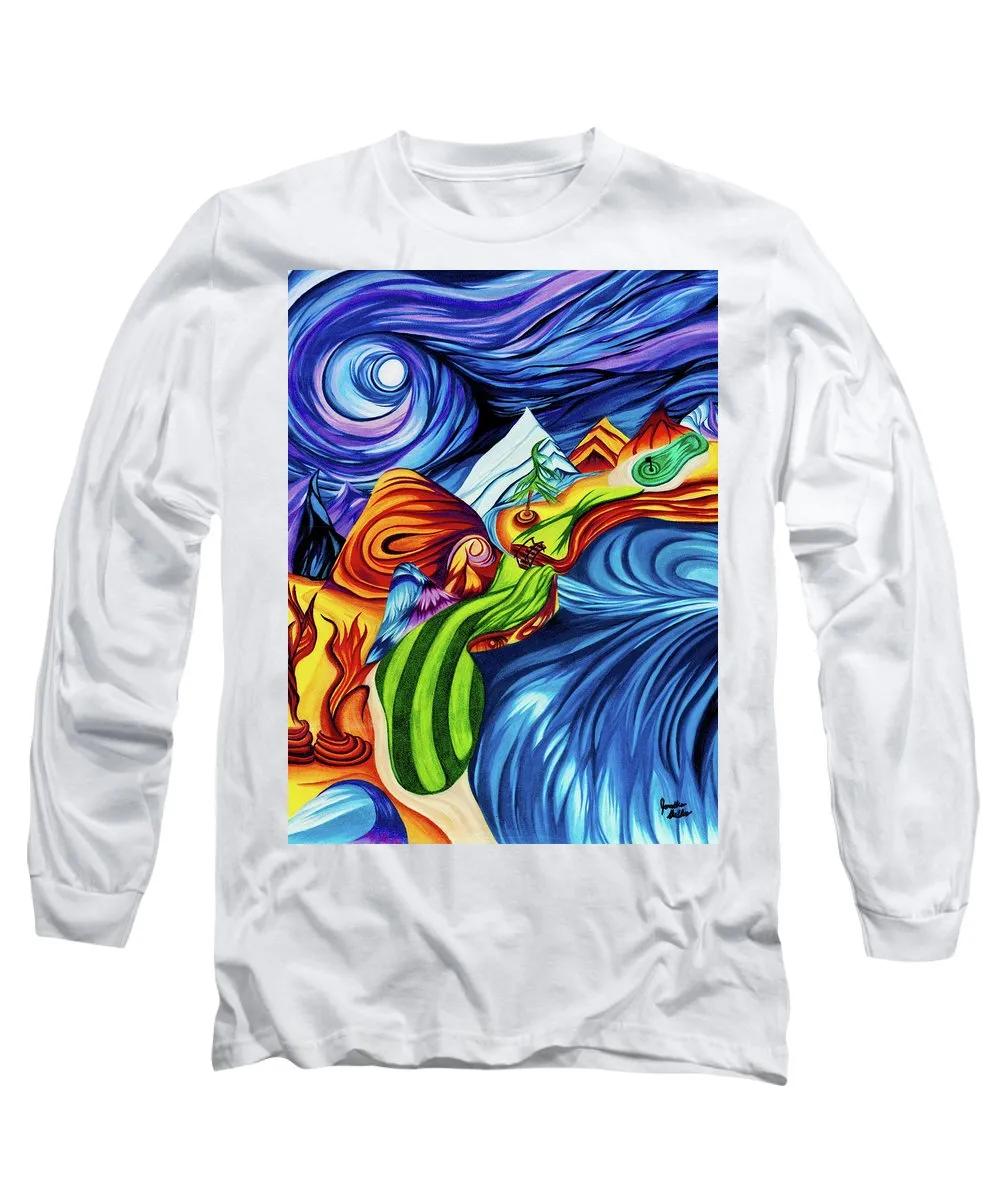 Abstract Golf Hole - Long Sleeve T-Shirt