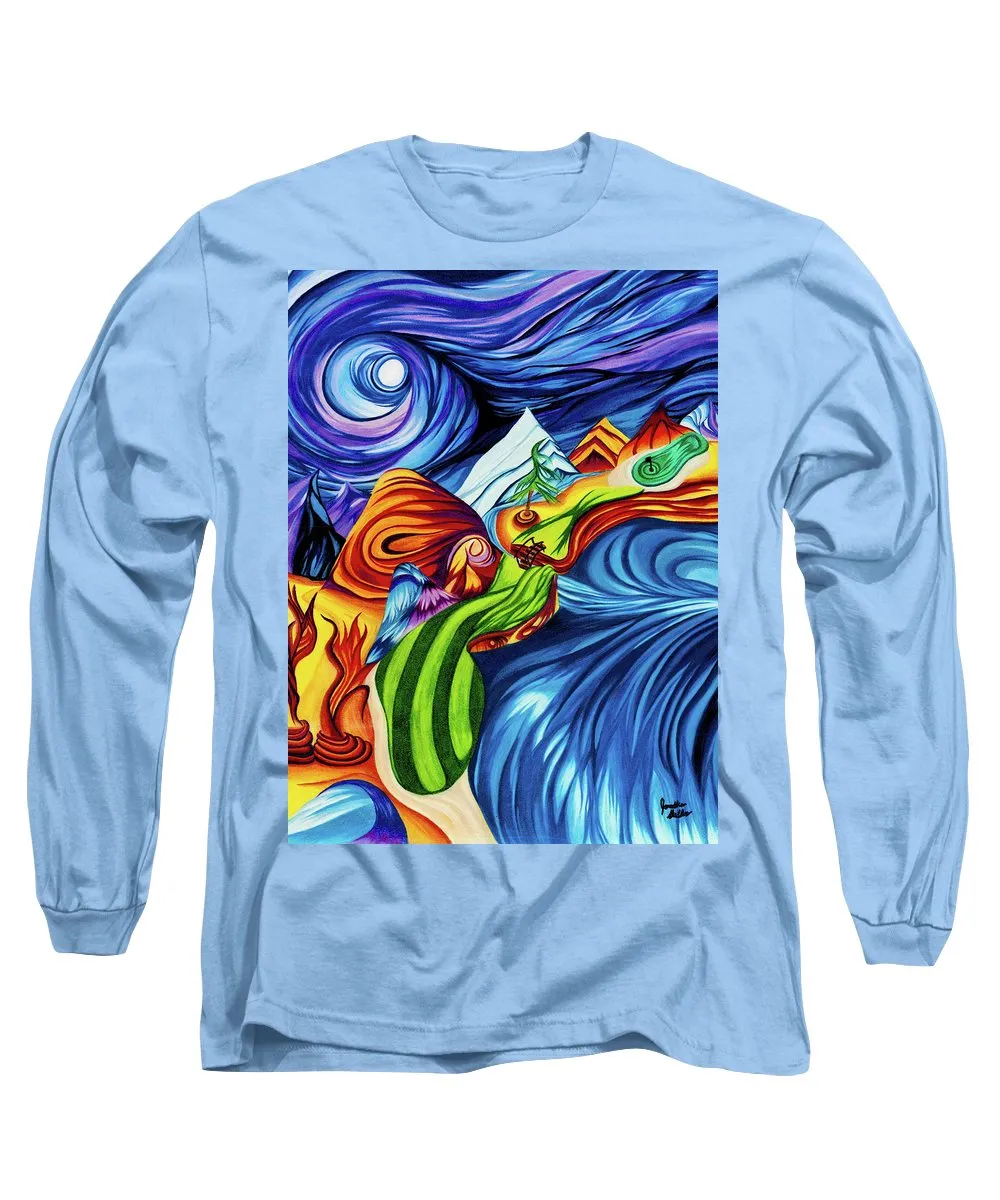 Abstract Golf Hole - Long Sleeve T-Shirt