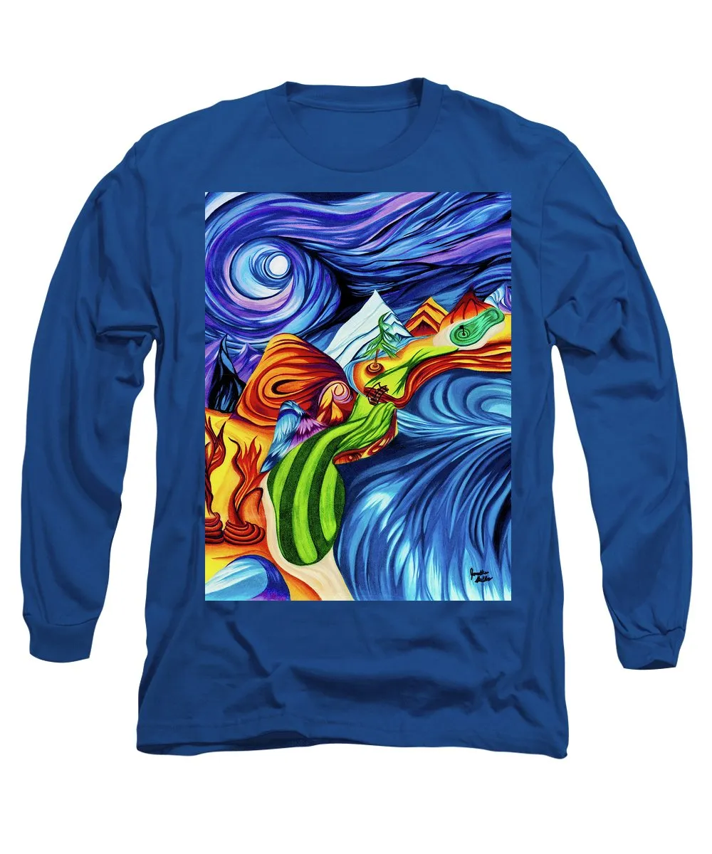Abstract Golf Hole - Long Sleeve T-Shirt