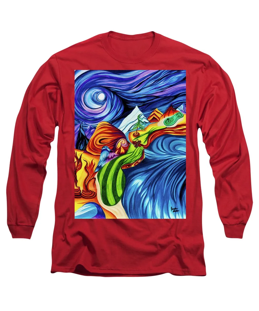 Abstract Golf Hole - Long Sleeve T-Shirt