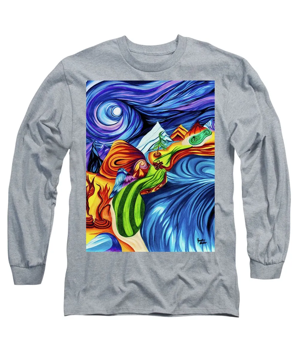 Abstract Golf Hole - Long Sleeve T-Shirt