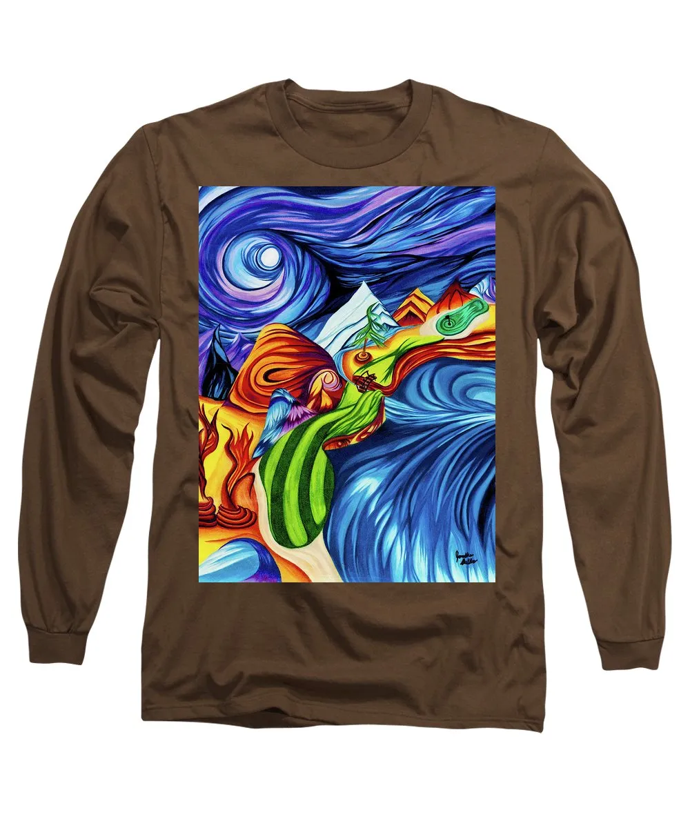 Abstract Golf Hole - Long Sleeve T-Shirt