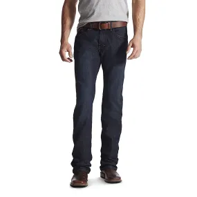 Ariat Men's Rebar M5 Durastretch Basic Slim Fit Straight Leg Jean Blackstone