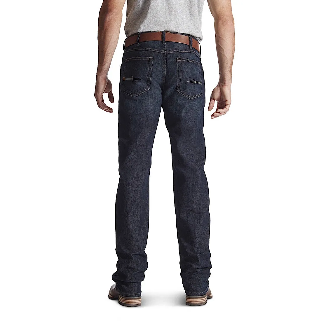Ariat Men's Rebar M5 Durastretch Basic Slim Fit Straight Leg Jean Blackstone