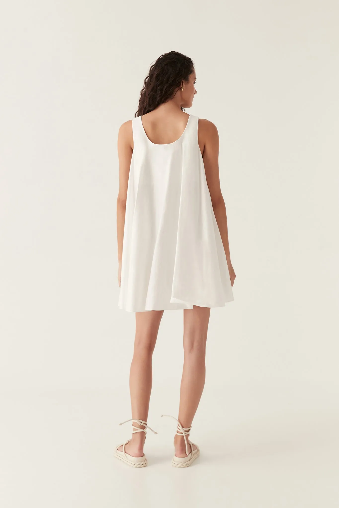 Asta Whipstitch Mini Dress