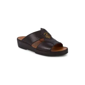 Bally Hakman Mens Safari Grained Leather Sandals US 9 MSRP $625