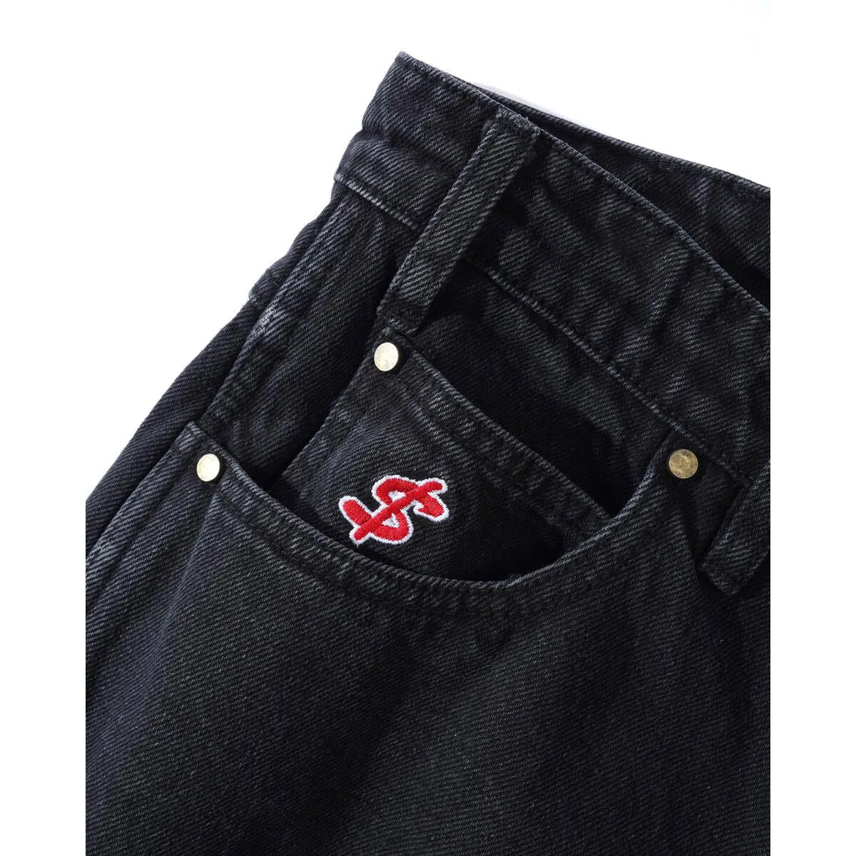 Cash Only - Blockout Denim Jeans Washed Black