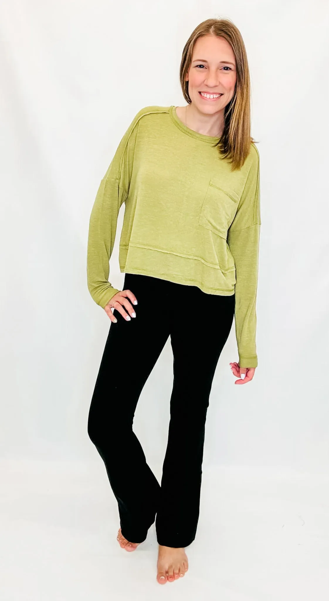 Casual Knit Long Sleeve Tops - Variety