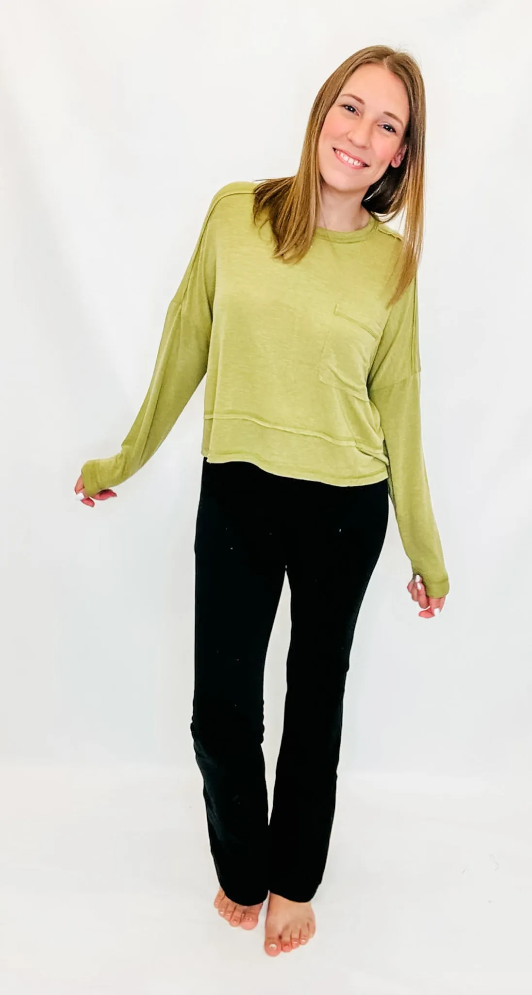 Casual Knit Long Sleeve Tops - Variety