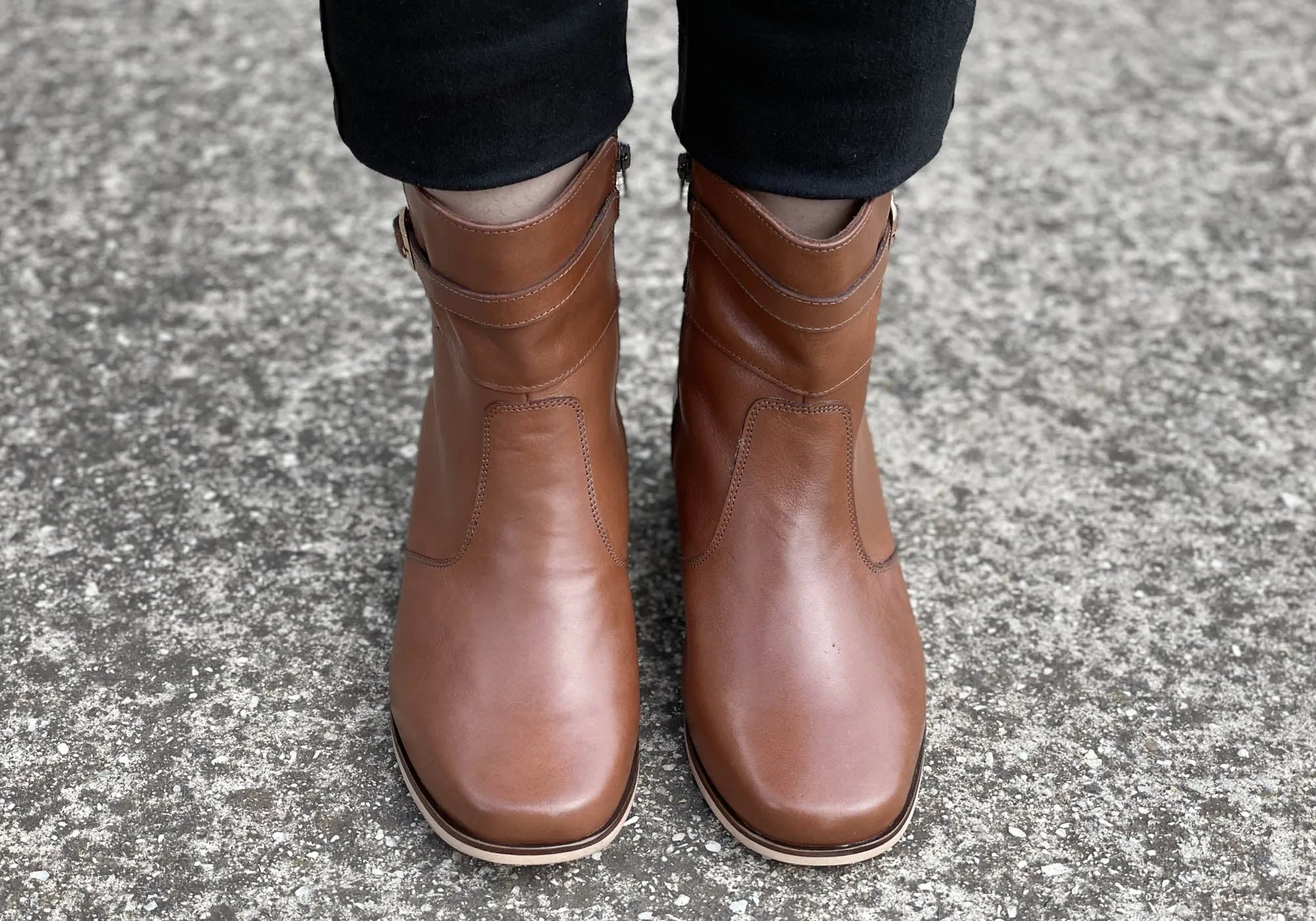 Comfortshoeco Bess Womens Leather Comfortable Boots Made In Brazil