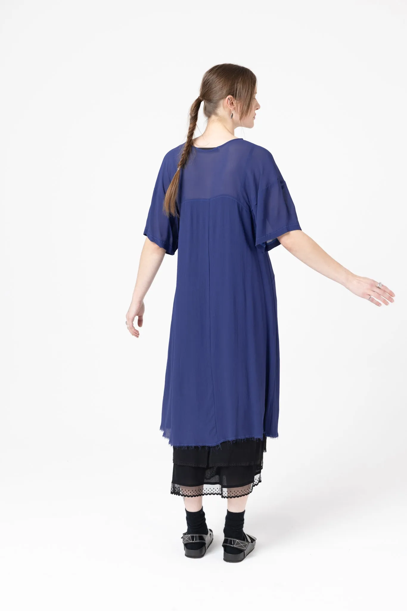 Company Of Strangers - Dimensional Dress Cobalt