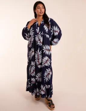 Curve Relaxed Floral Maxi Dress