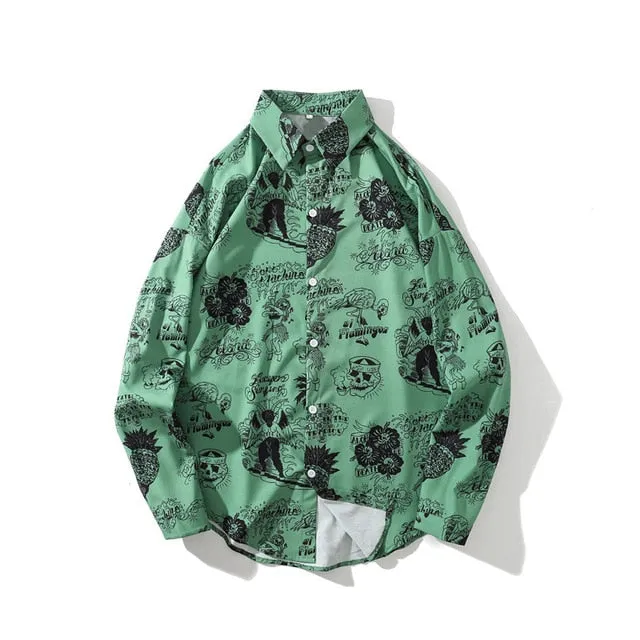 Flamingo Hawaii Shirt