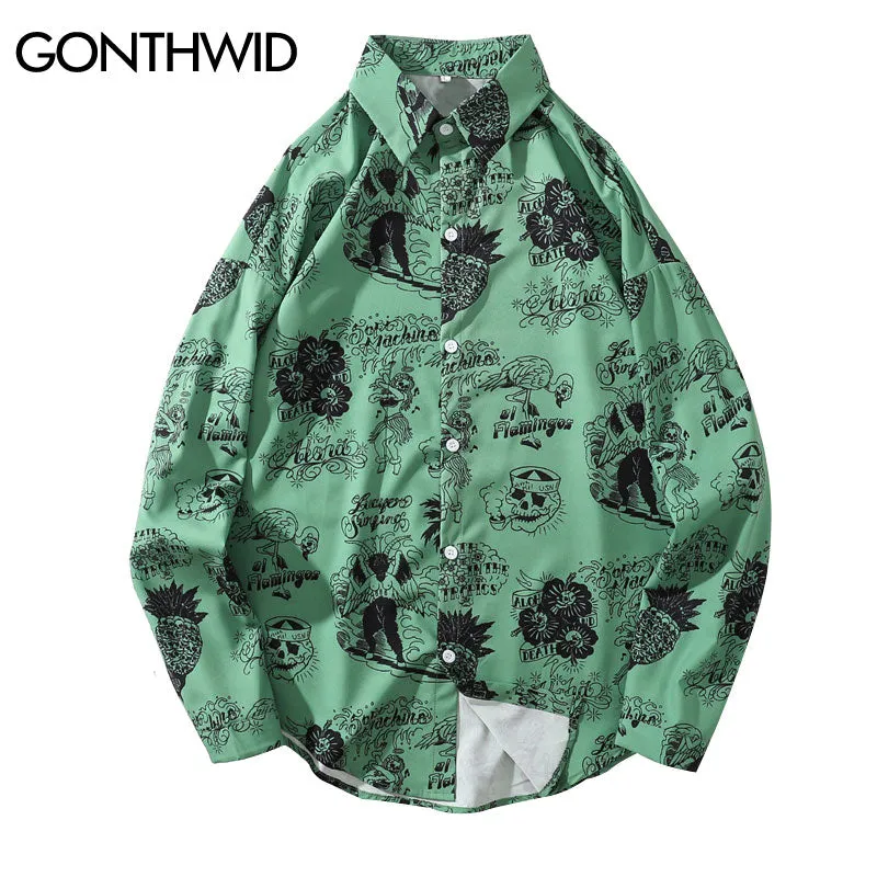 Flamingo Hawaii Shirt