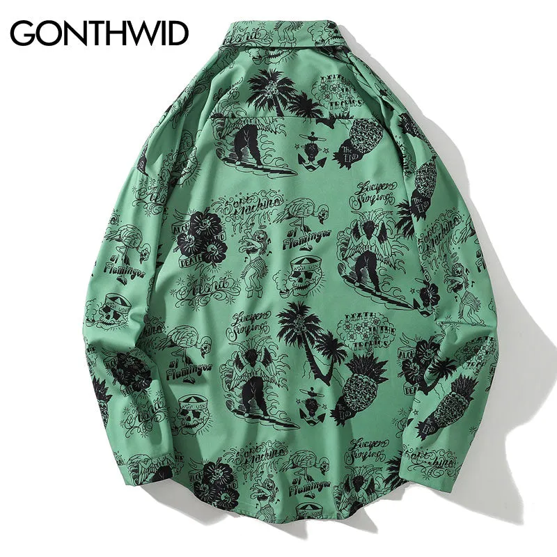 Flamingo Hawaii Shirt