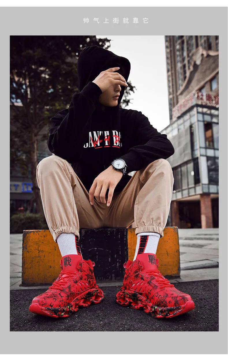 Graffiti Y3 Sneakers