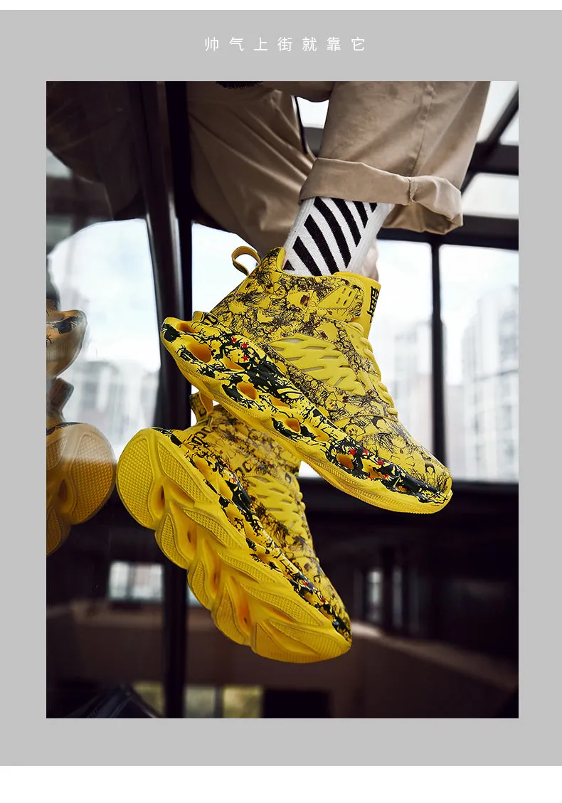 Graffiti Y3 Sneakers