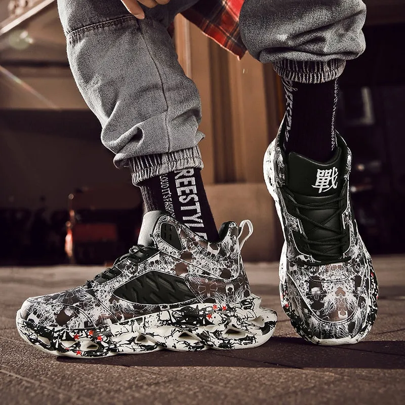 Graffiti Y3 Sneakers