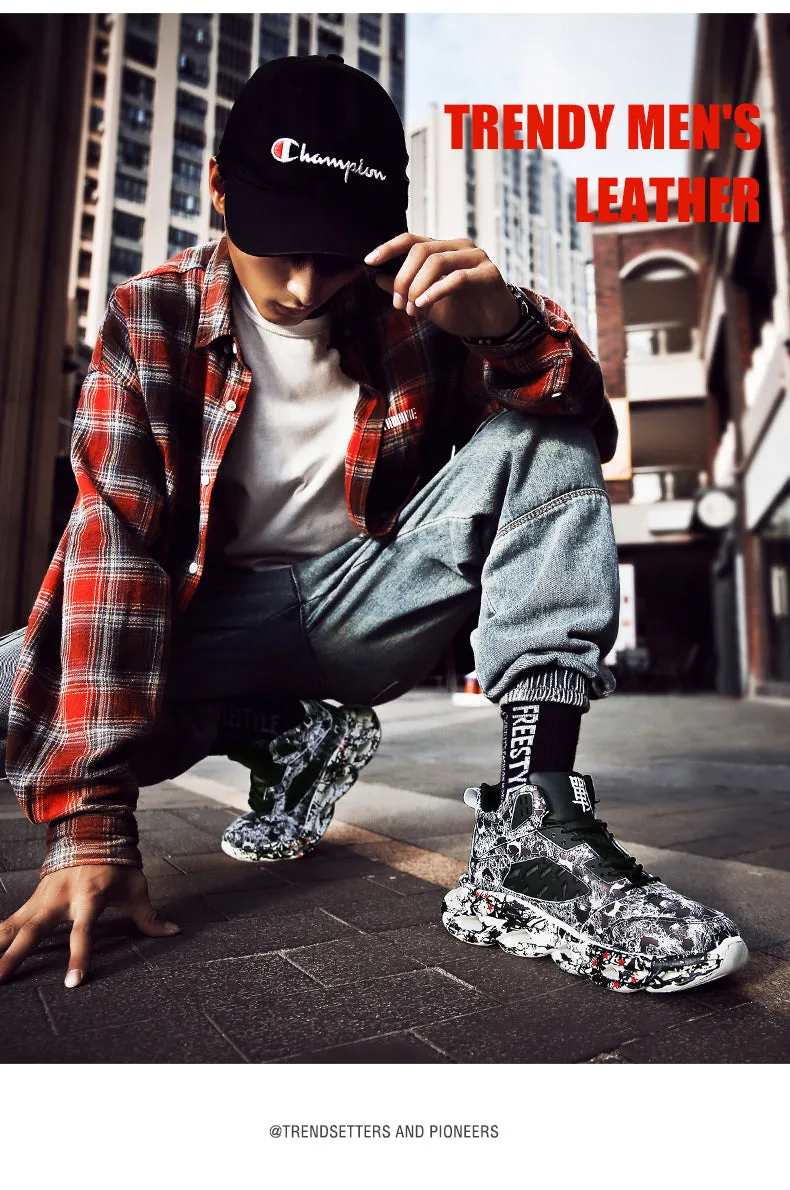 Graffiti Y3 Sneakers