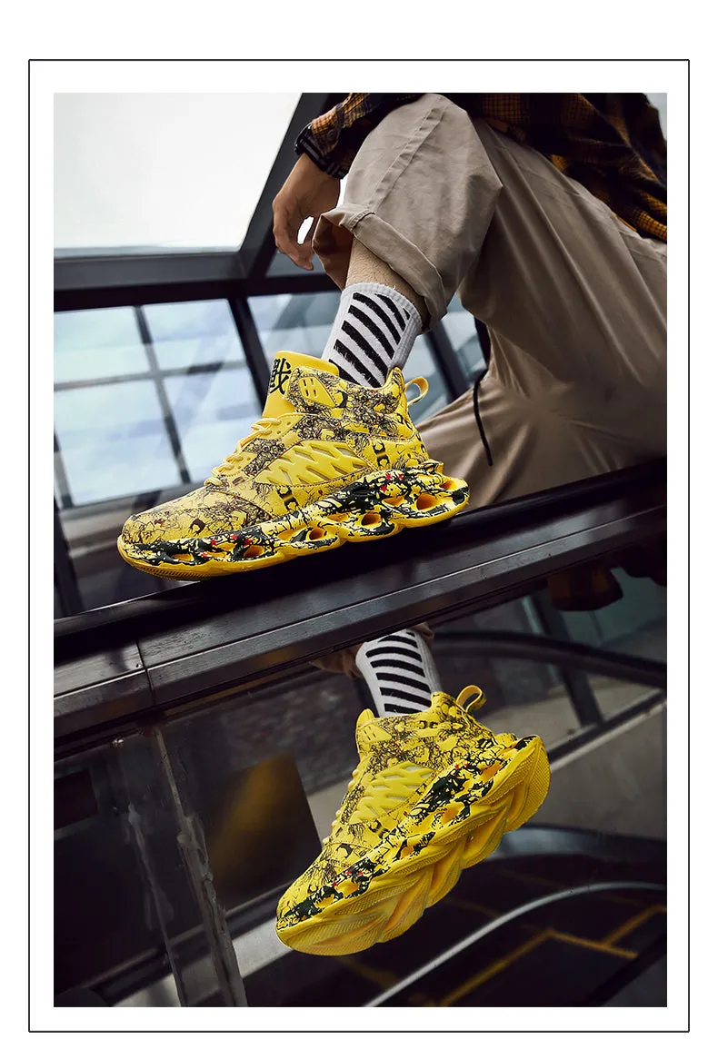 Graffiti Y3 Sneakers