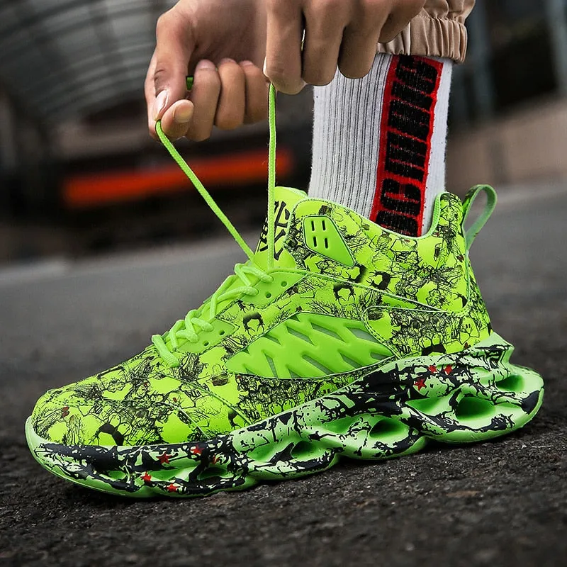 Graffiti Y3 Sneakers