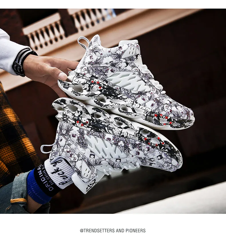 Graffiti Y3 Sneakers