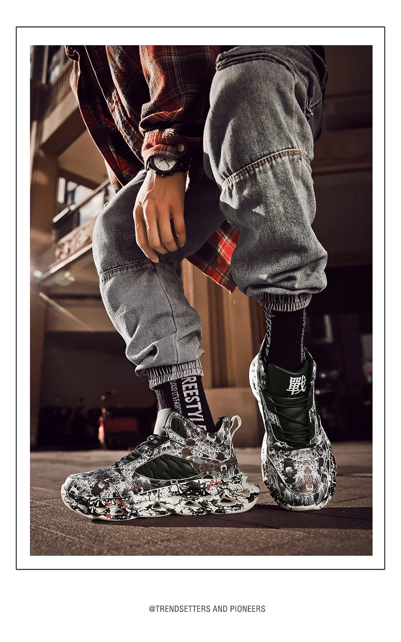 Graffiti Y3 Sneakers