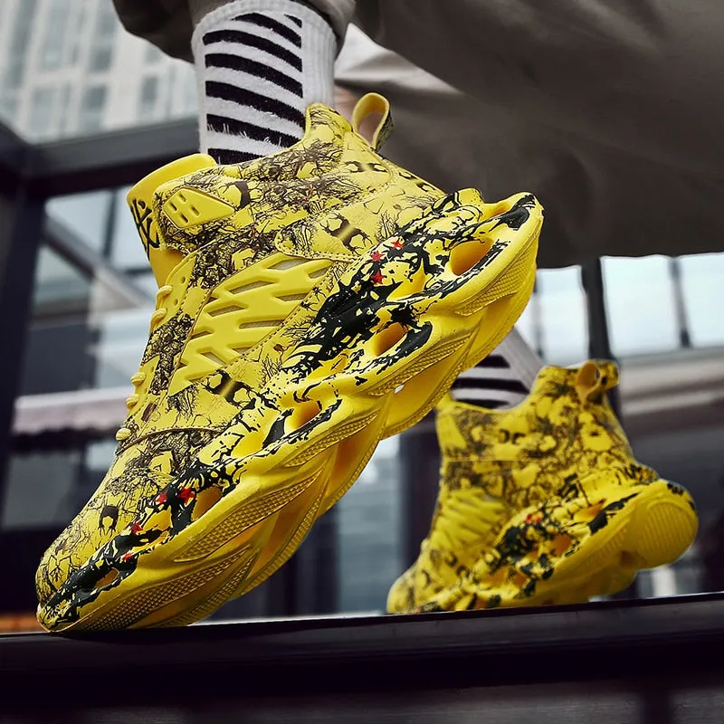 Graffiti Y3 Sneakers