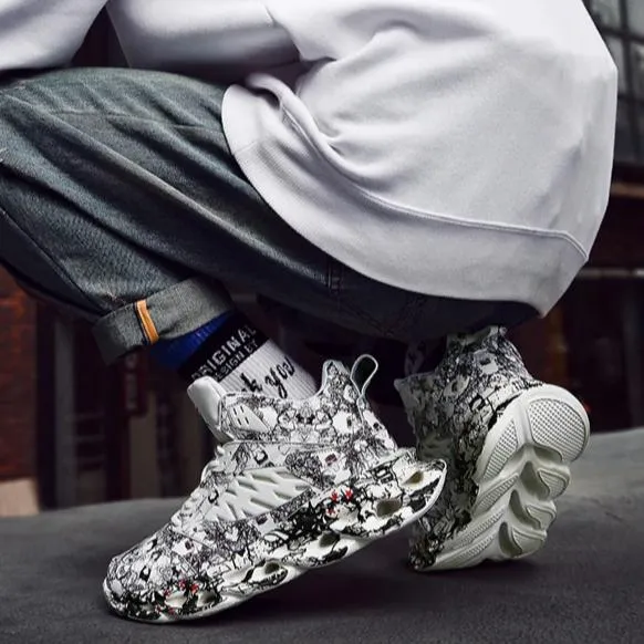 Graffiti Y3 Sneakers