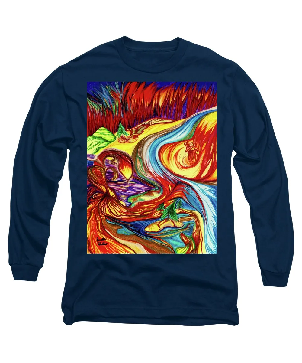 Inferno Deer - Long Sleeve T-Shirt