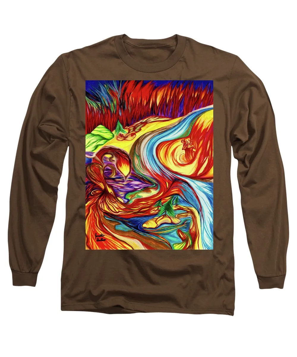 Inferno Deer - Long Sleeve T-Shirt