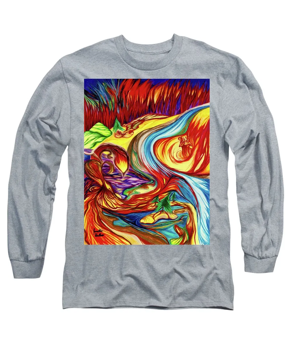 Inferno Deer - Long Sleeve T-Shirt