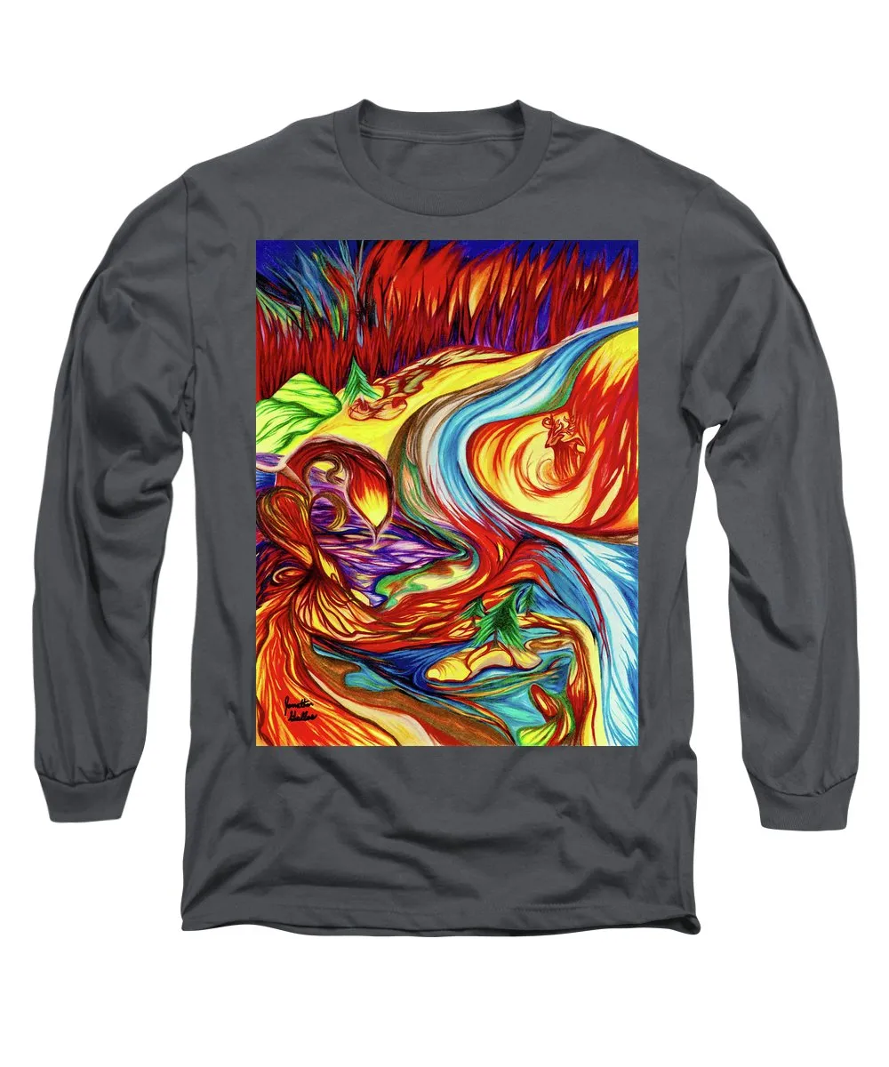 Inferno Deer - Long Sleeve T-Shirt