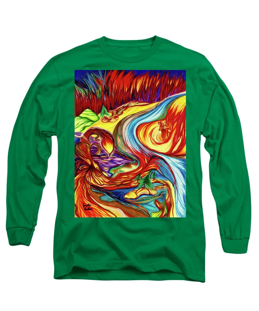 Inferno Deer - Long Sleeve T-Shirt