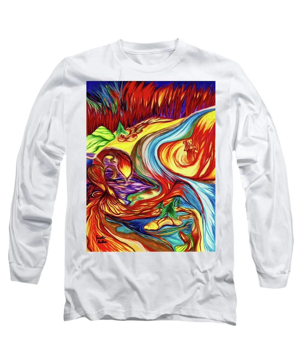 Inferno Deer - Long Sleeve T-Shirt