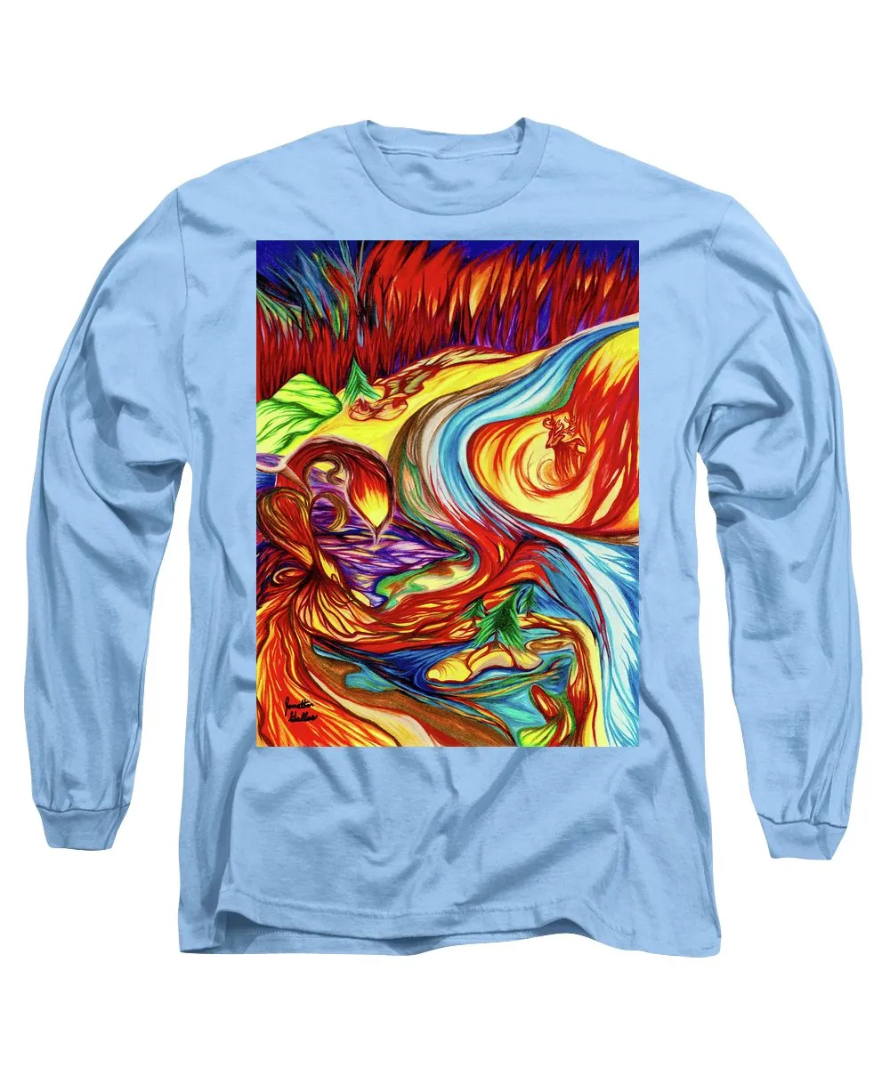 Inferno Deer - Long Sleeve T-Shirt