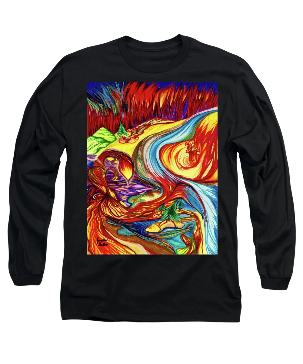Inferno Deer - Long Sleeve T-Shirt