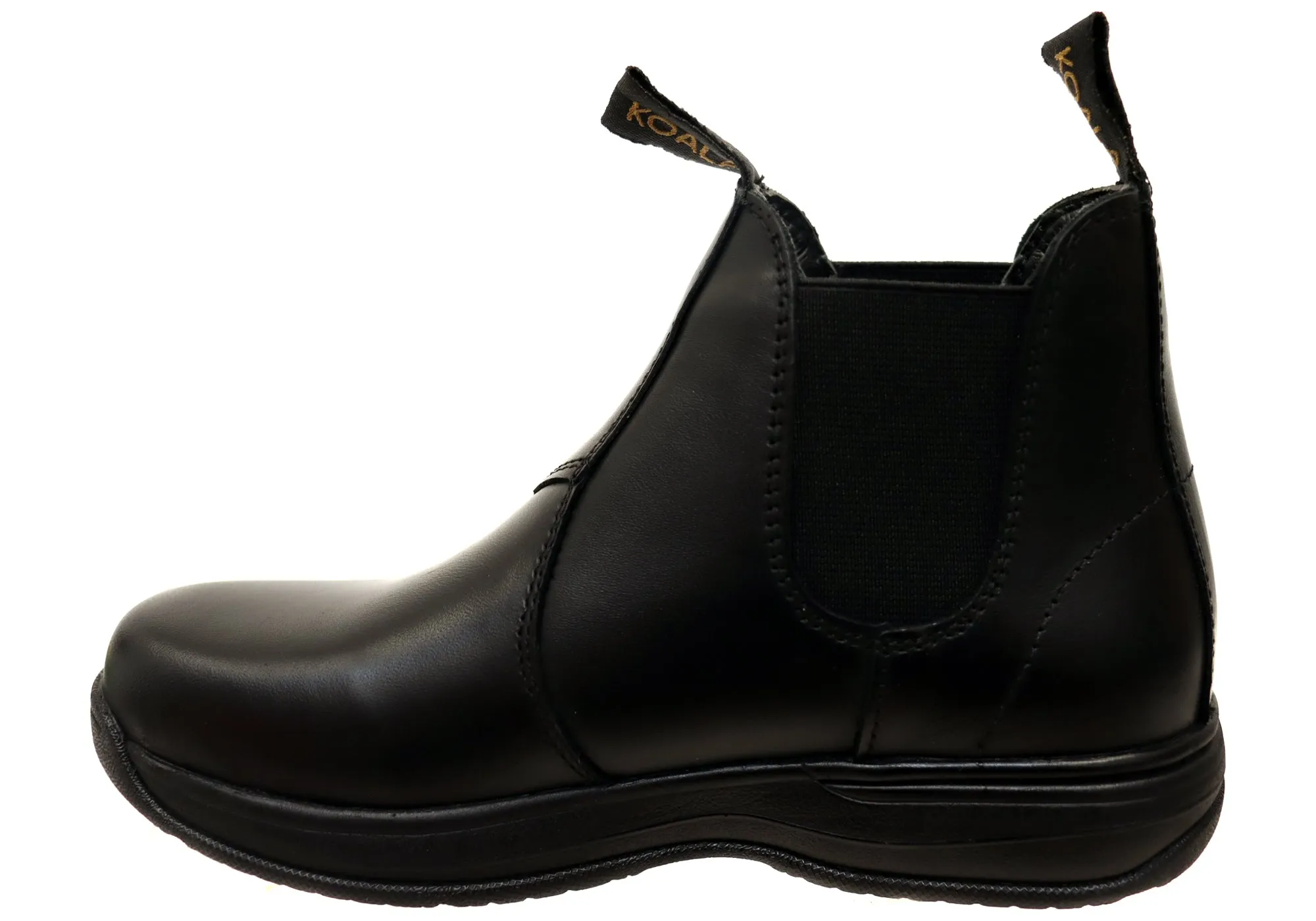 Koala By Grosby Knox Kids Leather Comfortable Pull On Boots