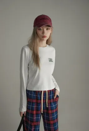 Label Point Casual Tops