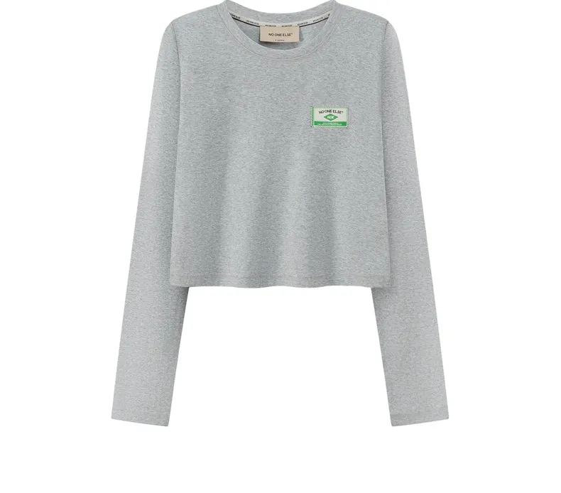 Label Point Casual Tops