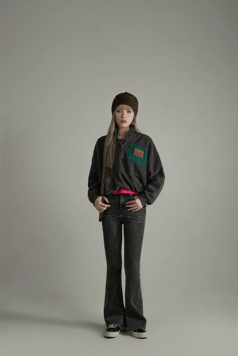 Label Point Casual Tops