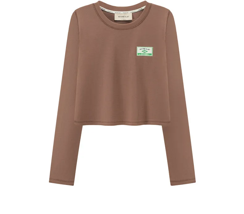 Label Point Casual Tops