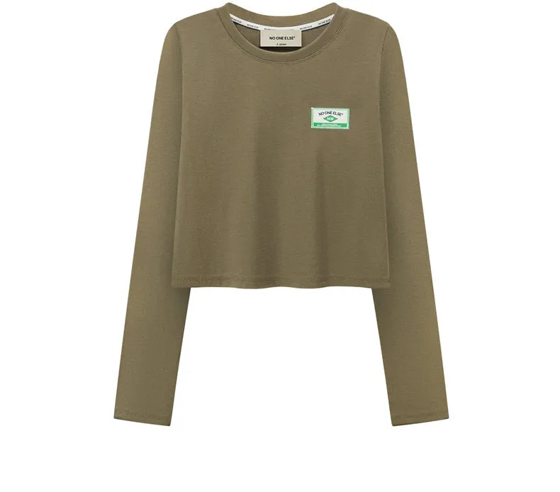 Label Point Casual Tops