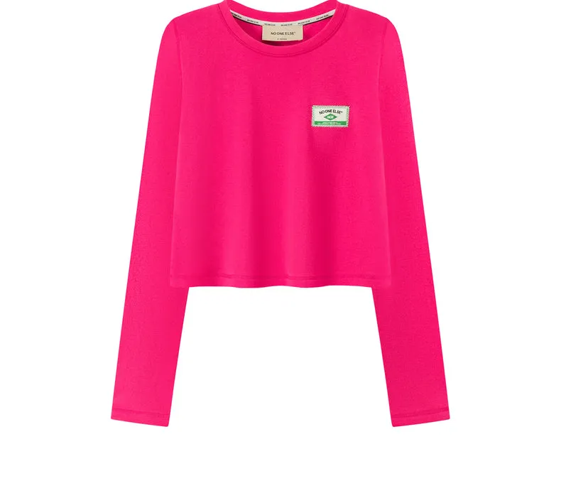Label Point Casual Tops