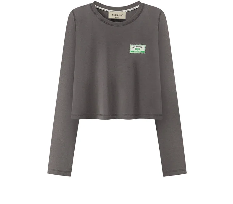 Label Point Casual Tops