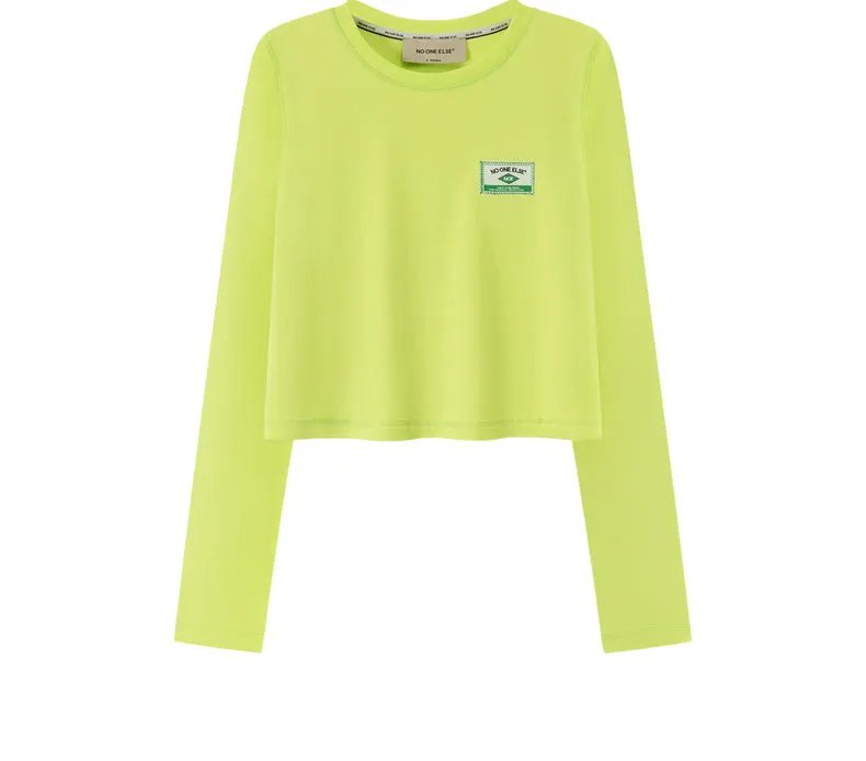 Label Point Casual Tops