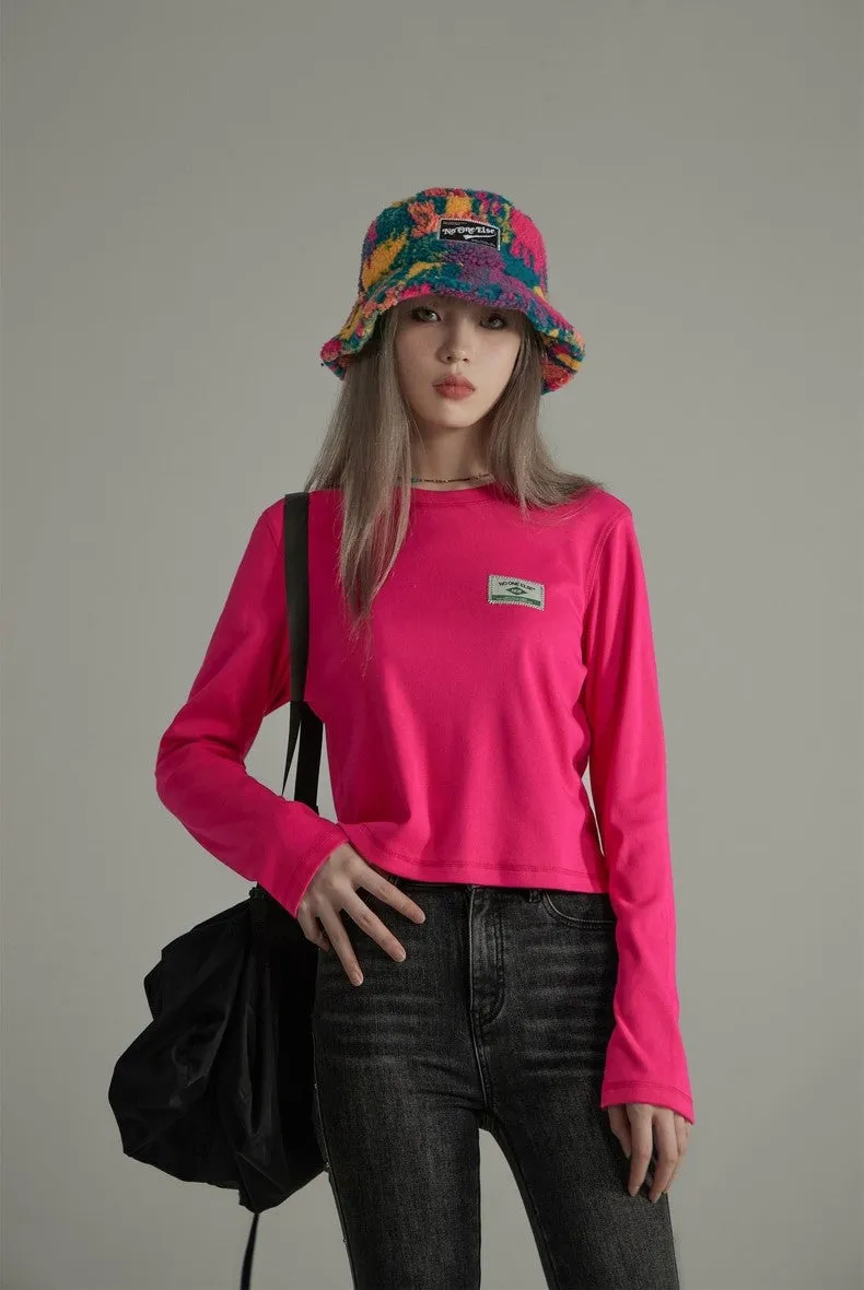Label Point Casual Tops