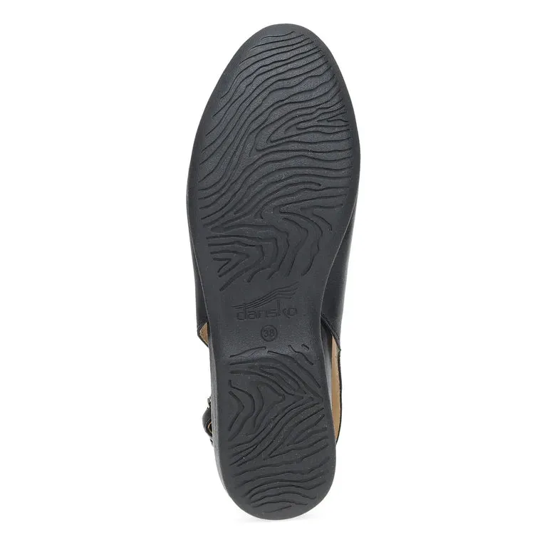 Lea Sling-Back Ballet Flat in Black