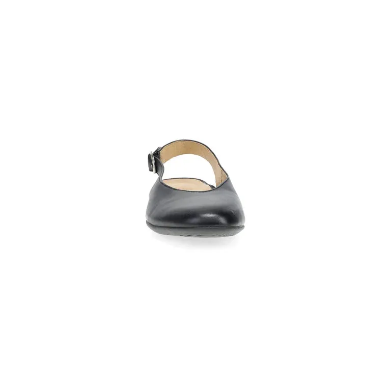 Lea Sling-Back Ballet Flat in Black